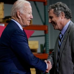 Sherrod Brown urges Biden to drop out of race against Trump, joins other Democrats