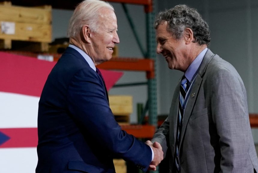 Sherrod Brown urges Biden to drop out of race against Trump, joins other Democrats