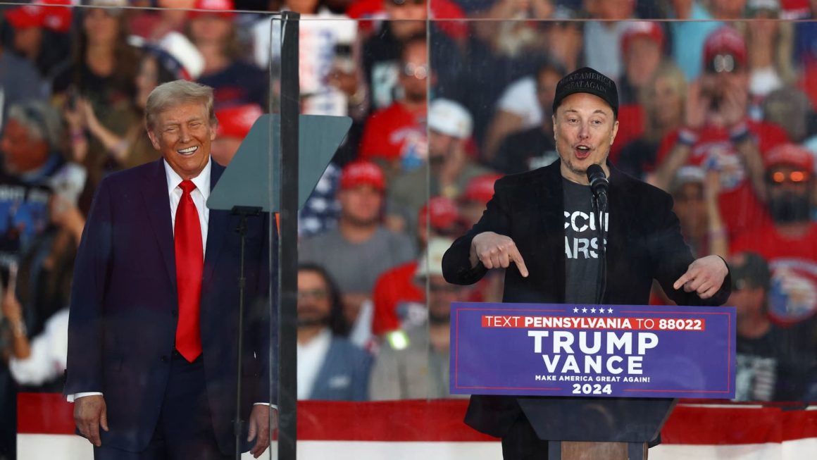 Trump returns to site of first assassination attempt with Musk, Vance